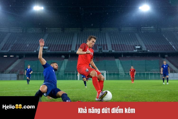Khả năng dứt điểm kém