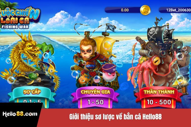 Giới thiệu sơ lược về bắn cá Hello88