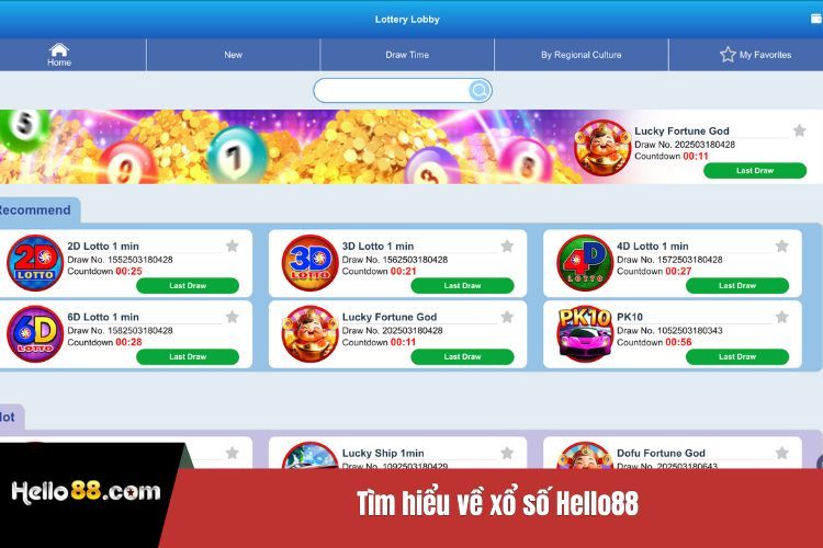 Tìm hiểu về xổ số Hello88
