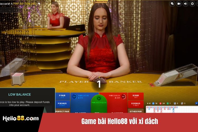 Game bài Hello88 với xì dách